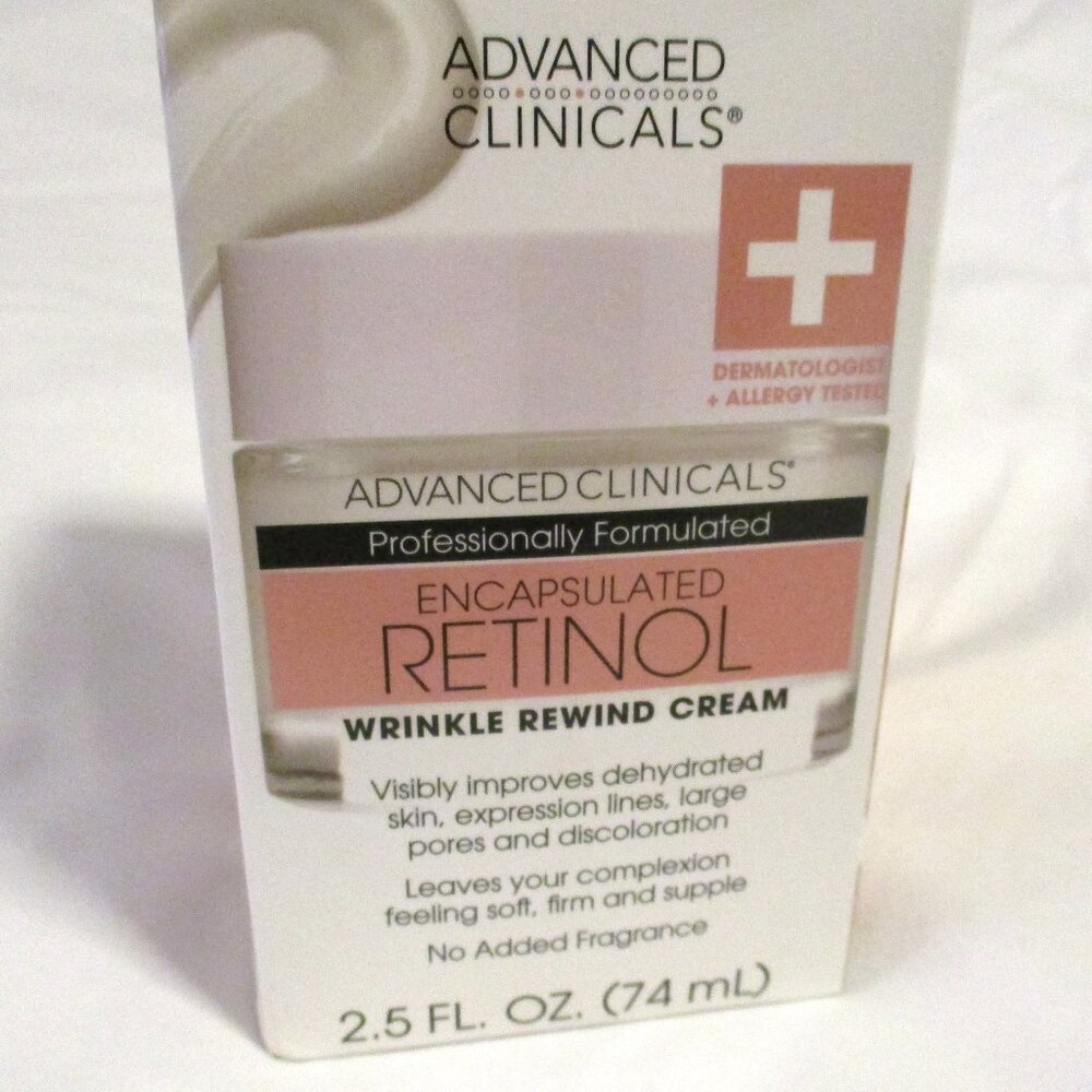 ADVANCED CLINICALS RETINOL – 2.5 OZ. – NEW